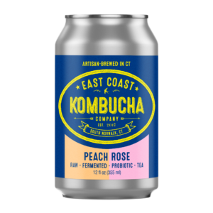 East Coast Kombucha, Peach Rose Kombucha